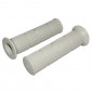 GRIP FOR PIAGGIO 125-150-200 VESPA PX GREY (Ø 24/24) (PAIR) (R.O. 141923) 1841601400001