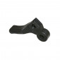 LEVIER DE DECOMPRESSEUR CYCLO ADAPTABLE PIAGGIO 50 CIAO PX (PETIT MODELE) PLASTIQUE NOIR (R.O. 268099) -SELECTION P2R- 8033900016491