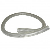 COOLANT HOSE 15x22mm FOR MBK 50 NITRO/YAMAHA 50 AEROX TRANSPARENT REINFORCED (1M) -SELECTION P2R- 3700948243381
