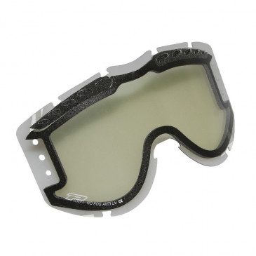 LENS FOR MOTOCROSS GOGGLES PROGRIP 3200-3201-3204-3301-3400-3450 CLEAR 3265 DOUBLE FOR ROLL OFF- NO FOG/ANTI SCRATCH/ANTI-U.V