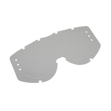 ECRAN PROGRIP 3215 POUR MASQUE/LUNETTES CROSS MODELE 3200-3201-3204-3301-3450 TRANSPARENT SIMPLE ECRAN POUR ROLL OFF SPECIAL ANTI-STICK - ANTI-BUEE/ANTI-RAYURES/ANTI-U.V. 0801766063007
