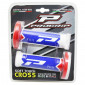 REVETEMENT POIGNEE PROGRIP MOTO OFF ROAD 788 TRIPLE DENSITE SPECIAL EDITION BLANC/BLEU/ROUGE CLOSED END 115mm (CROSS/MX) (PAIRE)