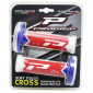 GRIP- PROGRIP OFF ROAD 788 TRIPLE DENSITY SPECIAL EDITION WHITE/RED/BLUE 115mm (PAIR) (CROSS/MX) 0801766069351