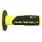 GRIP- PROGRIP OFF ROAD 801 DUAL DENSITY FLUO YELLOW/BLACK 115mm (PAIR) (CROSS/MX) 0801766065537