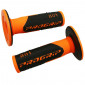 GRIP- PROGRIP OFF ROAD 801 DUAL DENSITY FLUO ORANGE/BLACK 115mm (PAIR) (CROSS/MX) 0801766065520