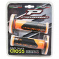 GRIP- PROGRIP OFF ROAD 801 DUAL DENSITY FLUO ORANGE/BLACK 115mm (PAIR) (CROSS/MX) 0801766065520