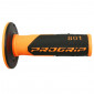 GRIP- PROGRIP OFF ROAD 801 DUAL DENSITY FLUO ORANGE/BLACK 115mm (PAIR) (CROSS/MX) 0801766065520