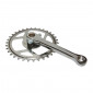 PEDAL CRANK FOR MOPED SOLEX - RIGHT WITH GEAR WHEEL (SOLD BY UNIT) 3701213415045