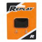 COUVERCLE DE MAITRE CYLINDRE DE FREIN SCOOT POUR MBK 50 BOOSTER 2004>, STUNT/YAMAHA 50 BWS 2004>, SLIDER NOIR (VENDU A L'UNITE) -REPLAY- 3700948031629