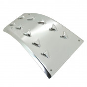 BASHPLATE FOR 50cc MOTORBIKE REPLAY FOR DERBI 50 SENDA (OLD MODEL) SILVER 3700948039908