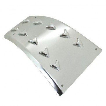 BASHPLATE FOR 50cc MOTORBIKE REPLAY FOR DERBI 50 SENDA (OLD MODEL) SILVER