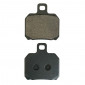 BRAKE PADS SET (2 pads) FOR PIAGGIO 125-250 X9-EVO FRONT+REAR , 125 X8 REAR , 400-500 BEVERLY REAR , 500 X9-EVO/GILERA 500 NEXUS REAR (PAIR) -P2R-