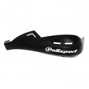 HAND GUARDS FOR 50cc MOTORBIKE - POLISPORT EVOLUTION INTEGRAL BLACK (UNIVERSAL MOUNTING) 5604415062124