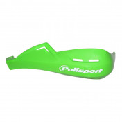 HAND GUARDS FOR 50cc MOTORBIKE - POLISPORT EVOLUTION INTEGRAL - GREEN KAWASAKI (UNIVERSAL MOUNTING) 5604415062162