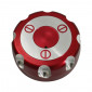 FUEL CAP ( REPLAY) FOR DERBI SENDA -ALU RED 3700948030813