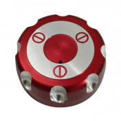 BOUCHON D'ESSENCE 50 A BOITE REPLAY POUR DERBI 50 SENDA ALU ROUGE 3700948030813