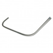 BAGUETTE DE TABLIER AV SCOOT ADAPTABLE PIAGGIO 50-125 VESPA LX 2005> CHROME GAUCHE -SELECTION P2R- 1426402100001