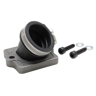 PIPE ADMISSION SCOOT MALOSSI MHR TEAM VITON 360° POUR PIAGGIO 50 ZIP, TYPHOON, NRG/GILERA 50 STALKER, RUNNER (POUR PWK/PHBH-VHST 26/28/30, DIAMETRE INTERIEUR 30-35mm) 3700948133590