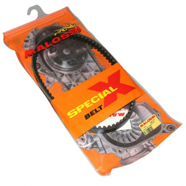 COURROIE SCOOT MALOSSI X SPECIAL BELT POUR PIAGGIO 50 FLY 4T, VESPA ET2, VESPA ET4, VESPA LX 2T, VESPA LX 4T, ZIP 2T, ZIP 4T (727 x 18,5 x 8 x 30°) (6111246) 3700948137130