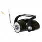 FRONT AUXILIARY LIGHTS - REPLAY - HALOGEN - H3 12V 55W BLACK (105x45x71,5) ( EEC APPROVED) -REPLAY- 3700948089231