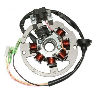 STATOR ALLUMAGE SCOOT ADAPTABLE MBK 50 MACH G / YAMAHA 50 JOG (7 POLES) -P2R- 3700948085882