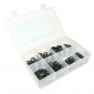 CIRCLIPS EXTERIEUR ET INTERIEUR DIAM 16 A 35 mm (COFFRET 300 PIECES) -P2R- 3700948087244