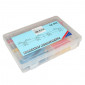HEAT SHRINK SLEEVE Ø 5,4 - 7,4 - 10,4 - 13,5 mm BLUE/ YELLOW/RED/BLACK (RANGE OF 74 IN A BOX) SELECTION P2R 3700948087343