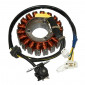 STATOR ALLUMAGE MAXISCOOTER ADAPTABLE APRILIA 125 LEONARDO 1996>2004, SCARABEO 1999>2004 (18 POLES) -SGR-