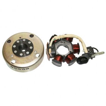 IGNITION FOR SCOOT FOR PIAGGIO 50 ZIP 2STROKE, TYPHOON, NRG, LIBERTY 2STROKE, FLY 2STROKE , VESPA LX 2STROKE/APRILIA 50 SR, SCARABEO/GILERA 50 STALKER, RUNNER (6 POLES) -SGR- 8434290545330