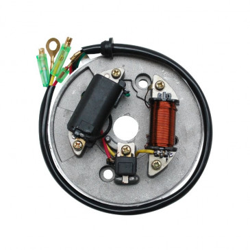 IGNITION STATOR FOR MOPED MBK 51 (WITH PLATE) -P2R-