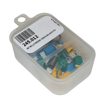 RESSORT EMBRAYAGE SCOOT POLINI POUR EMBRAYAGE ORIGINE MBK 50 BOOSTER/YAMAHA 50 BWS (+20%/+35%/+50%+100%) (JEU EMBALLAGE BOITE) (245.012) 8054705080036