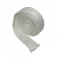 FIBERGLASS STRIP FOR REPARING EXHAUST - WHITE - 5M,