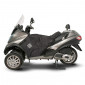 LEG COVER - TUCANO FOR PIAGGIO 125 MP3 2006>, 250 MP3 2008>, 300 PM3 2012>, 400 MP3 2008>, 500 MP3 2010> (R062W-N) (TERMOSCUD) (S.G.A.S. Anti-flap system) 8026492104219