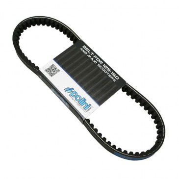 BELT FOR MAXISCOOTER POLINI ORIGINAL FOR KYMCO 125 AGILITY 2004> (797 x 20 x 9,5 mm x 30°) (248.119) 8054705082009