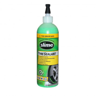 ANTI PUNCTURE SEALANT (PREVENTIVE) SLIME FOR TUBELESS TYRE 473ml COMPATIBLE ELECTRONIC VALVE 0716281500251