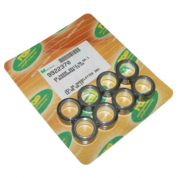 GALET/ROULEAU MAXISCOOTER TOP PERF 28x20 18,0g (x8) POUR HONDA 400 SILVER WING 2001>, 600 SILVER WING 2001> 3700948165898