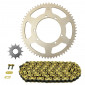 KIT CHAINE ADAPTABLE SHERCO 50 SUPERMOTARD 2009>2019, SUPERMOTARD R FACTORY 2018>2020, SUPERMOTARD RS FACTORY 2018>2020 428 12x60 (DIAM COURONNE 110/125/8.5) (DEMULTIPLICATION ORIGINE) -AFAM- 5400598043932