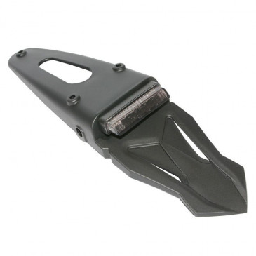 LICENSE PLATE HOLDER +MUD FLAP + LEDS TAILLIGHT REPLAY SMOKY (L 345mm / H 45mm / Wd 97mm) ** 3700948088531