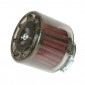 AIR FILTER REPLAY BELL SHAPED- CARBON - STRAIGHT FIXING Ø 35/28