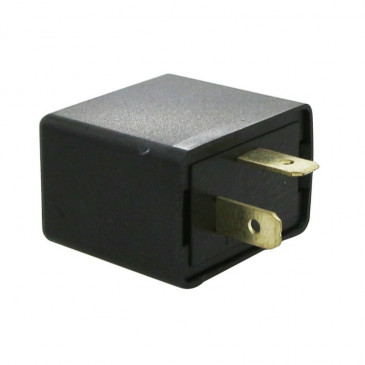 CENTRALE CLIGNOTANTE UNIVERSELLE 12V 2 x 10W SANS BUZZER 2 FICHES/BORNES POUR CLIGNOTANT A AMPOULE -P2R- 3700948087541