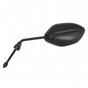 RETROVISEUR SCOOT P2R OVAL NOIR GAUCHE DIAM 8mm (BLOQUABLE) 3700948085806