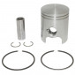 PISTON FOR SCOOT TOP PERF CAST IRON FOR CPI 50 POPCORN, OLIVER, ARAGON, HUSSAR/GENERIC 50 XOR, IDEO/KEEWAY 50 FOCUS, HURRICANE, MATRIX, F-ACT (PIN Ø 12)