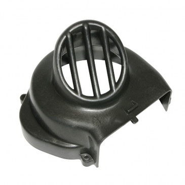 COOLING FAN COVER FOR SCOOT PIAGGIO 50 ZIP, TYPHOON, FLY, LIBERTY, VESPA LX/GILERA 50 STALKER, ICE BLACK -SELECTION P2R- 3700948088005