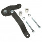 PATTE DE POT SCOOT LEOVINCE TOURING POUR PIAGGIO 50 ZIP 2T 2009>, TYPHOON 2012> 3700948176283