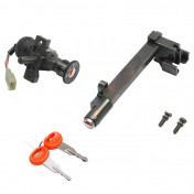 CONTACTEUR A CLE SCOOT ADAPTABLE MBK 50 BOOSTER NG 2003>/YAMAHA 50 BWS NG 2003> (3 FILS) (AVEC SERRURE DE SELLE) -QUALITE PREMIUM- 3700948057971