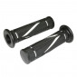 REVETEMENT POIGNEE REPLAY SCOOT RUN BASE NOIR/BLANC CLOSED END 120mm (PAIRE) 3700948089897
