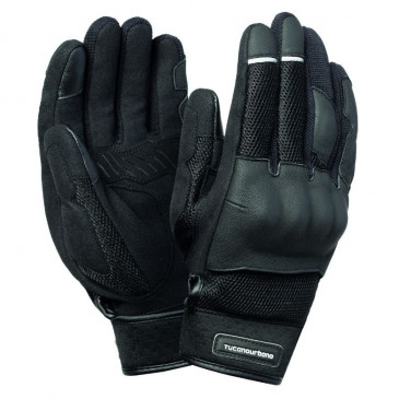 GLOVES TUCANO-SPRING/SUMMER MRK PRO BLACK T 8 (S) (TOUCH SCREEN FUNCTION) (APPROVED EN13594)