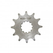 GEARBOX OUTPUT SPROCKET FOR 50cc MOTORBIKE MINARELLI 50 AM6 428 12 TEETH/MBK 50 X-POWER/YAMAHA 50 TZR/PEUGEOT 50 XPS/RIEJU 50 SMX -SELECTION P2R- 3700948090763