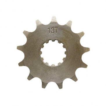 GEARBOX OUTPUT SPROCKET FOR 50cc MOTORBIKE MINARELLI 50 AM6 428 13 TEETH/MBK 50 X-POWER/YAMAHA 50 TZR/PEUGEOT 50 XPS/RIEJU 50 SMX -SELECTION P2R-