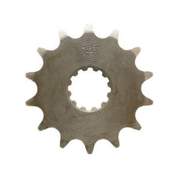 GEARBOX OUTPUT SPROCKET FOR 50cc MOTORBIKE MINARELLI 50 AM6 428 14 TEETH/MBK 50 X-POWER/YAMAHA 50 TZR/PEUGEOT 50 XPS/RIEJU 50 SMX -SELECTION P2R-